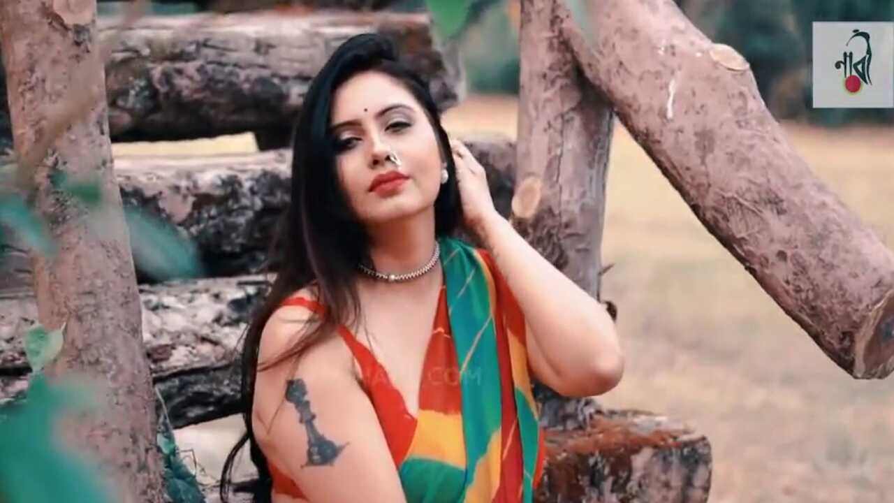 Shreejita Saree Naari Magazine Hot Photoshoot 2021 Video